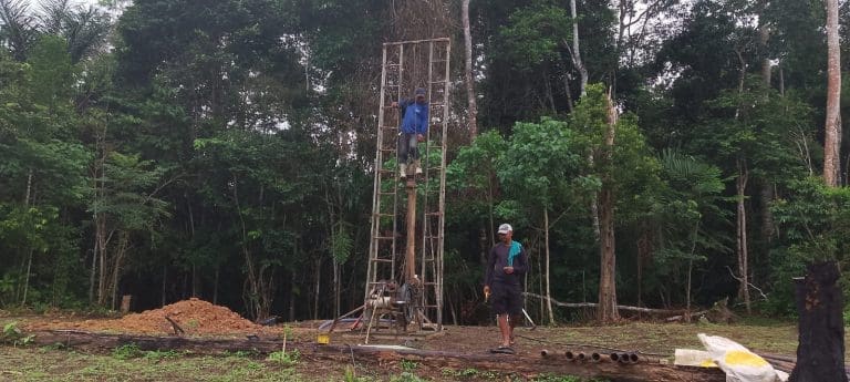 Construction of the waterwell
