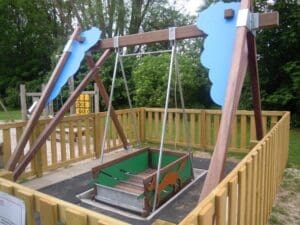 Building the Dream: Wheelchair Swing Construction