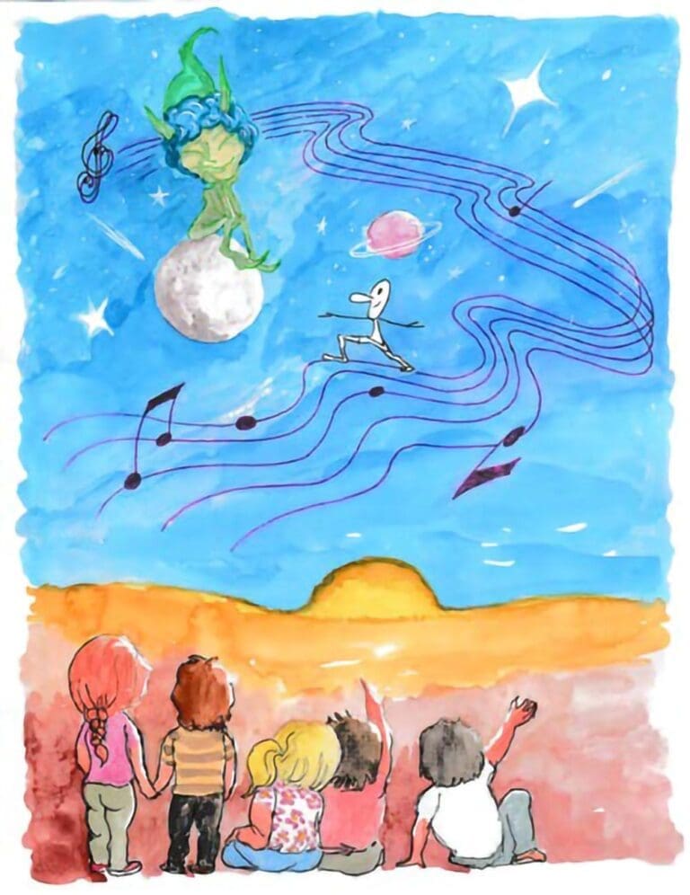 The Voice of the Universe: A Children’s Yoga Book